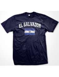 El Salvador Flag International Soccer Mens T shirt, Salvadorian 