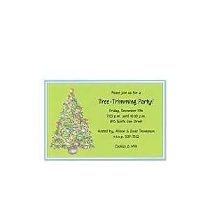  Deco Tree Invitation Holiday Invitations Health 
