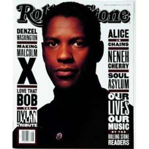  Rolling Stone Cover of Denzel Washington / Rolling Stone 