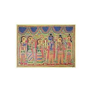  Madhubani painting, Nuptials