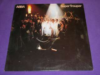 Abba Super Trouper Atlantic SD 16023 Rare 12 Vinyl LP Agnetha 