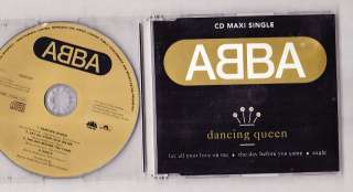 ABBA CD MAXI SINGLE DANCING QUEEN 4 tracks  