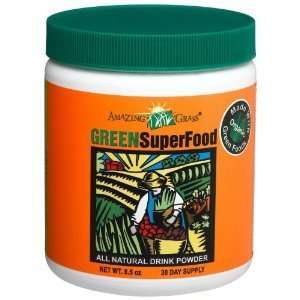  Amazing Grass All Natural Drink Powder, Green Superfood, 8 