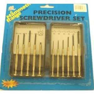 Precision Screwdriver Set   11 Piece Case Pack 72 