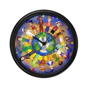  World Children Peace Wall Clock