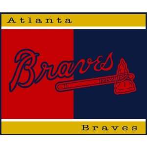  Atlanta Braves 60x50 inch All Star Collection Blanket 