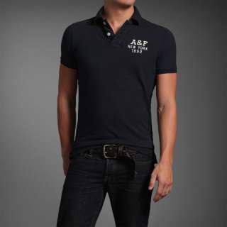 Abercrombie & Fitch by hollister mens Lake Harris Polos Shirt Tee T 