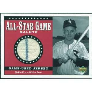   Deck All Star Salute Game Jersey #SJNF Nellie Fox Sports Collectibles
