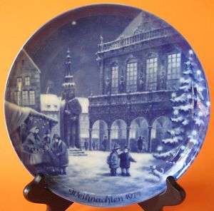 Berlin Weihnachten Bremen 1 Collectible Plate Begrenzte Auflage 1974 