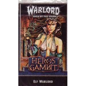   Gambit Elf Warlord collectible card game structure deck Toys & Games