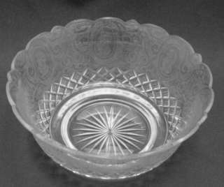 ABP Antique American Brilliant Period Cut Glass Bowl  