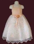 FLOWER GIRLS WEDDING PAGEANT PARTY PINK DRESS SIZE 6  