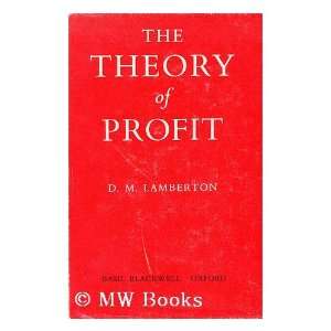   of Profit / by D. M. Lamberton Donald McLean (1927 ) Lamberton Books