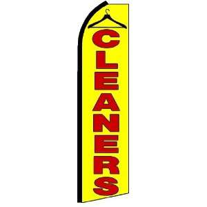  CLEANERS X Large Swooper Feather Flag 