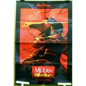  Movie Poster Walt Disney Pictures Mulan F72 Everything 