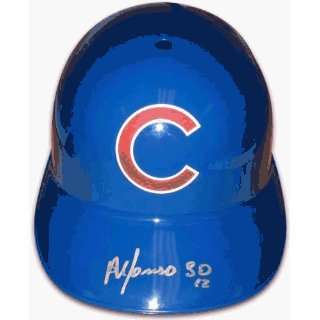 Alfonso Soriano Signed Cubs Full Size Replica Batting Helmet 