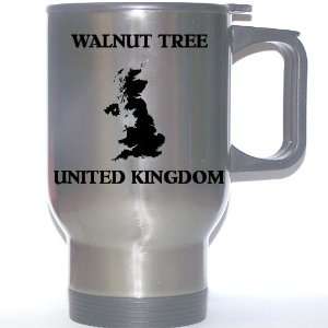  UK, England   WALNUT TREE Stainless Steel Mug 