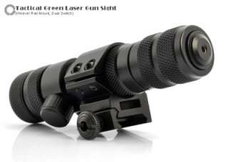   Green Laser Gun Sight for Rifles (Weaver Rail Mount, Dual Switch