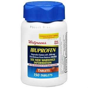   Ibuprofen 200 mg 150 Tablets, 150 ea Health 