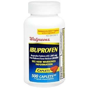   Ibuprofen Caplets, 500 ea Health & Personal 