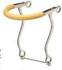 Rubber Nose Hackamore   Stainless Steel
