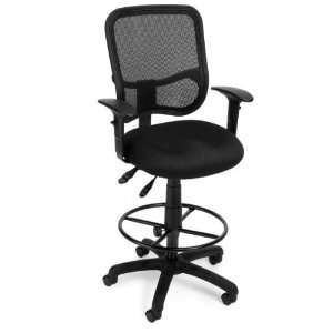  Modern Mesh Ergonomic Task Chair with Adjustable Arms and 