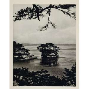  1930 Coast Coastline Matsushima Japan Photogravure 