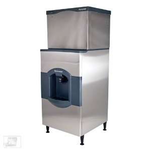   595 Lb Half Size Cube Ice Machine w/ Hotel Dispenser