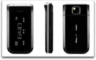 The sophisticated Nokia 7205 Intrigue will turn heads with its black 