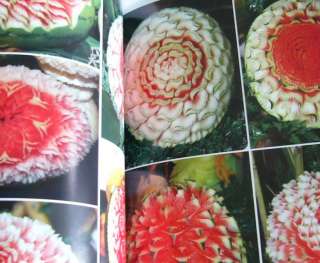Art of Watermelon Fruit carving teacthing Book # 3  