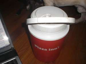 Vintage Advertising Pizza Inn Gott Water Cooler Jug  