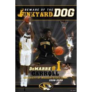  Missouri Tigers Junkyard Dog DeMarre Carroll Print (24 