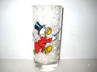 DISNEY GLASS   UNCLE SCROOGE AND HUEY, DEWEY AND LOUIE  