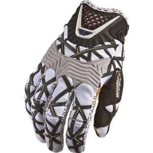  Fly Racing Evolution Gloves   2008   X Small/White/Black 