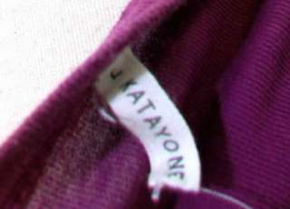 KATAYONE ADELI Long Sleeve Soft Cotton Embroidered Shirt Womens sz L 