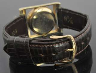   Vtg Longines 14K Yellow Gold Manual 17 Jewel Art Deco Mens Wrist Watch