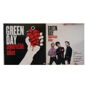  Green Day 2 Sided Poster American Idiot 