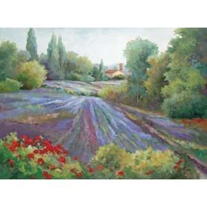  Summer Of Lavender Finest LAMINATED Print Alix Stefan 