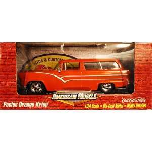 com American Muscle Posies Orange Krisp 124 Scale Die Cast Metal Car 