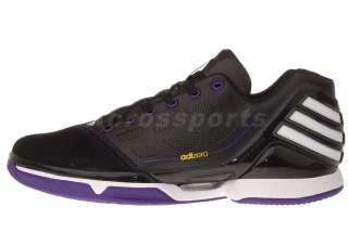 Adidas AdiZero Rose 2 Low Black Purple Mens Basketball Shoes G49669 