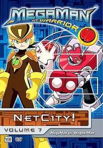 Megaman NT Warrior   Vol. 7 NetCity DVD, 2005 782009200031  