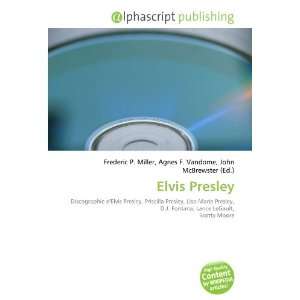  Elvis Presley (French Edition) (9786132713872) Books
