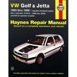  Volkswagen GTI, Golf, Jetta Service Manual 1985, 1986 