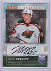 2008 09 Player Signatures SNS Nick Schultz Minnesota Wild  