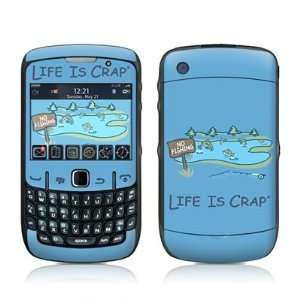  No Fishing Design Skin Decal Sticker for Blackberry Curve 