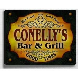  Conellys Bar & Grill 14 x 11 Collectible Stretched 