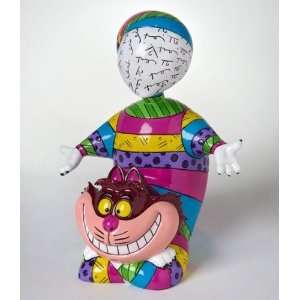  Disney by Britto from Enesco Cheshire Cat Figurine 6.5 IN 