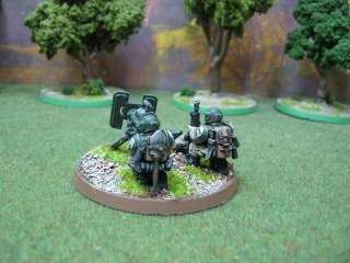 Warhammer 40K DPS painted Imperial Guard Cadian Heavy Weapon Squad 