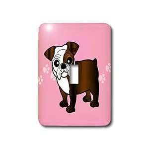  Janna Salak Designs Dogs   Cute Bulldog Dark Brindle and 