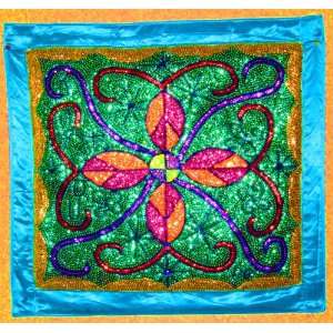  TAPESTRY WALL HANGING VODOU FLAG